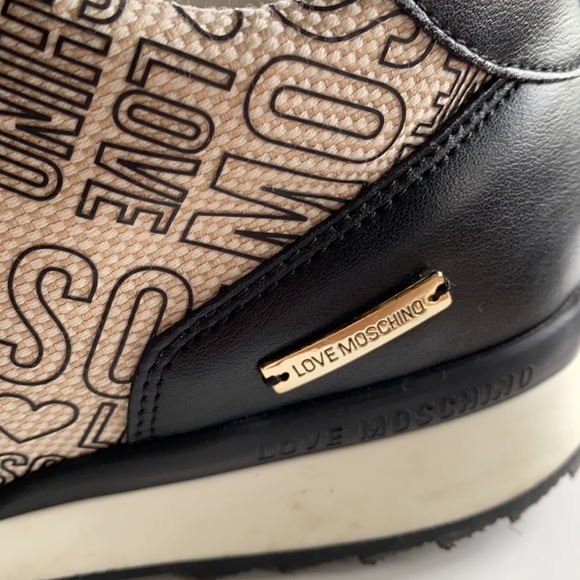 Moschino High Top Sneakers - Picture 3 of 7